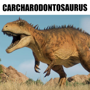 Carcharodontosaurus — Fidel Dinosaurier option 5
