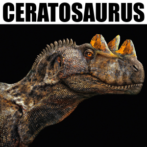 Ceratosaurus — Fidel Dinosaurier option 6