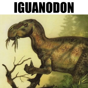 Iguanodon — Fidel Dinosaurier option 12