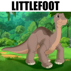 Littlefoot — Fidel Dinosaurier option 14