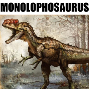 Monolophosaurus — Fidel Dinosaurier option 16