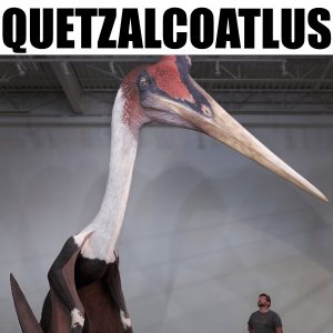 Quetzalcoatlus — Fidel Dinosaurier option 23