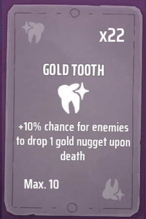 Normal Gold Tooth — Far Far West All Jokers Tierlist option 49