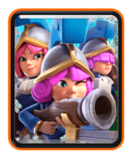 Three Musketeers — Clash Royale Cards option 161
