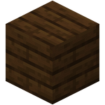 150px Darkoakplanksje3be2 — Minecraft Wood Types (26.1.2) option 10