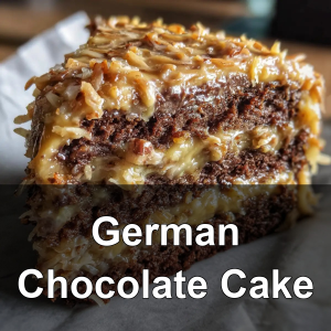 German Chocolate Cake — Dessert Tier List option 52