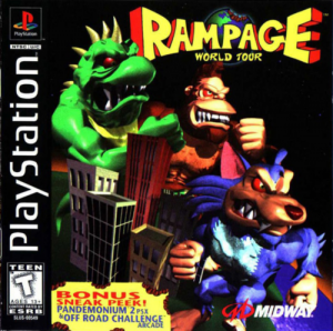 Zzzzz 1699016040rampage World Tour Usa — ULTIMATE PSX/PS1 GAMES RANKING option 989