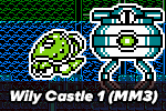 Mm3 14wily1 — All Mega Man Stages option 38