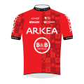 Arkea B B Hotels 2024 — Maillot Cyclisme Saison 2024 option 2