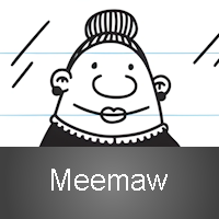 Meemaw — Diary of a Wimpy Kid characters option 30