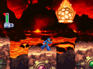 Mmx4 Volcano — Mega Man X Stages option 50