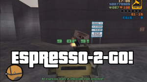60 Espresso 2 Go — Grand Theft Auto III Mission Tier List option 57