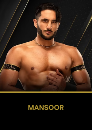 Mansoor — AEW Roster (as of All In 2026) option 106