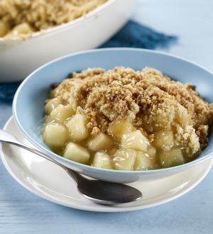 Apple Crumble — British foods option 1