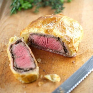 Beef Wellington — British foods option 4