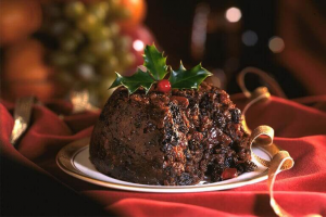 Christmas Pudding — British foods option 15