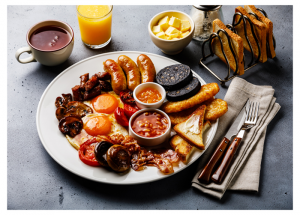Full English — British foods option 28