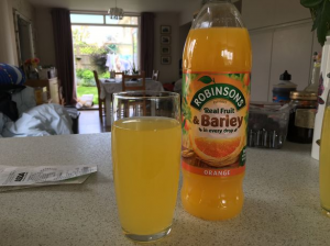 Orange Squash — British foods option 51