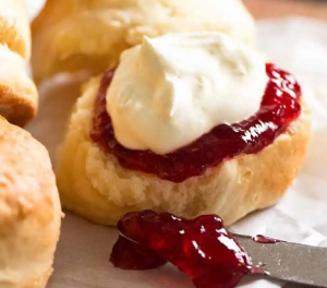 Scones Jam Bottompng — British foods option 66