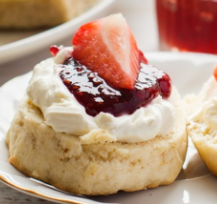 Scones Jam Toppng — British foods option 67