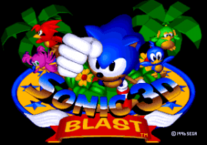 Sonic3dblast Title — sonic title screens option 38