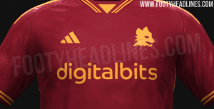 Roma 23 24 Kit 1 — football kits 23/24 option 15