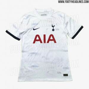 Tottenham 23 24 Home Kit 1 — football kits 23/24 option 16