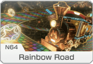 032 Mk8n64rainbowroadcourseiconpng — Mario Kart 8 Deluxe + Booster Course Pass option 32