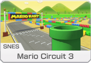 058 Mk8dsnesmariocircuit3courseiconpng — Mario Kart 8 Deluxe + Booster Course Pass option 58