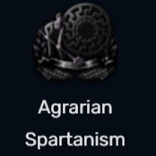 Agrarian Spartanism — Most TNO ideologies with labels option 4