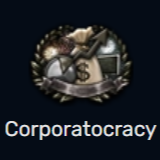 Corprotocracy — Most TNO ideologies with labels option 27