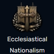 Ecclesiastical Nationalism — Most TNO ideologies with labels option 34