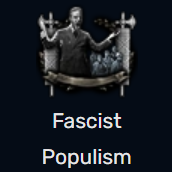 Fascist Populism — Most TNO ideologies with labels option 39