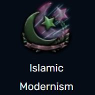 Islamic Modernism — Most TNO ideologies with labels option 51