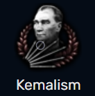 Kemalism — Most TNO ideologies with labels option 53