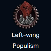 Left Wing Populism — Most TNO ideologies with labels option 59