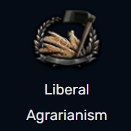 Liberal Agrarianism — Most TNO ideologies with labels option 60