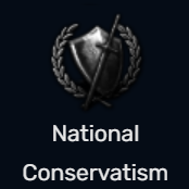 National Conservatism — Most TNO ideologies with labels option 74