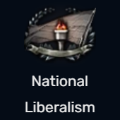 National Liberalism — Most TNO ideologies with labels option 75