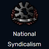 National Syndicalism — Most TNO ideologies with labels option 77