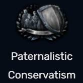 Paternalistic Conservatism — Most TNO ideologies with labels option 88