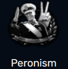 Peronism — Most TNO ideologies with labels option 89