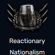 Reactionary Nationalism — Most TNO ideologies with labels option 98