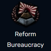 Reform Buraucracy — Most TNO ideologies with labels option 99