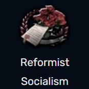 Reformist Socialism — Most TNO ideologies with labels option 101