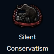 Silent Conservatism — Most TNO ideologies with labels option 110