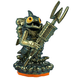 Metallicgreengillgrunt — All Skylanders Giants Toys option 48