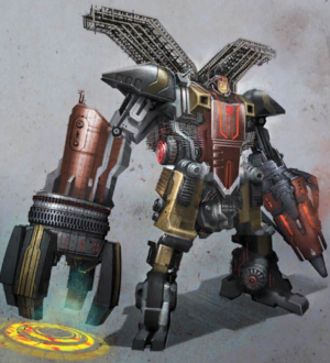 Omega Supreme — Transformers War for Cybertron/Fall of Cybertron Designs option 28