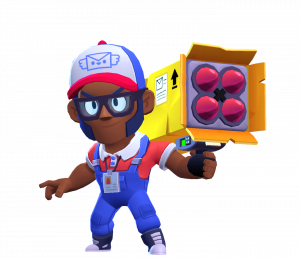 Brock Brawl Stars Skin Carteiropng — Todas Skins do Modo Ranqueado do Brawl Stars - By: XIMU option 1