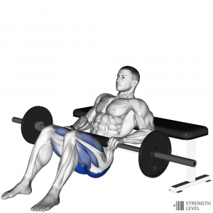 Hip Thrust — Gym exercises option 35